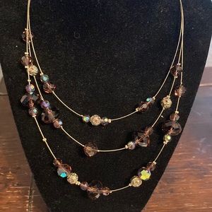 Vintage 3pc glass bead set